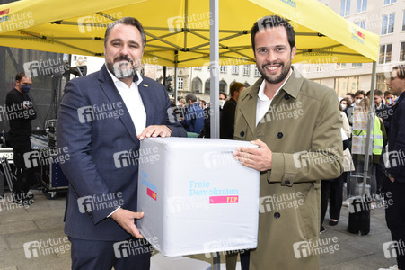 FDP-Wahlkampfveranstaltung mit Christian Lindner in München