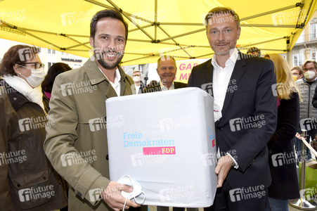 FDP-Wahlkampfveranstaltung mit Christian Lindner in München