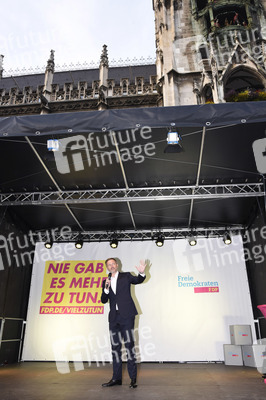 FDP-Wahlkampfveranstaltung mit Christian Lindner in München