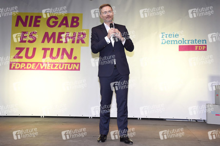 FDP-Wahlkampfveranstaltung mit Christian Lindner in München