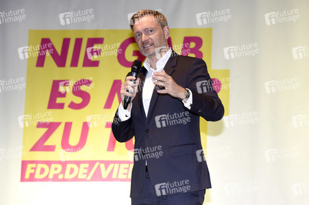 FDP-Wahlkampfveranstaltung mit Christian Lindner in München