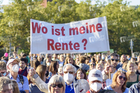 Bündnis 90/Die Grünen-Wahlkampfveranstaltung mit Annalena Baerbock und Anton Hofreiter in Würzburg