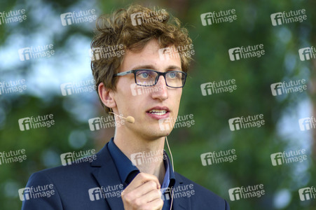 Bündnis 90/Die Grünen-Wahlkampfveranstaltung mit Annalena Baerbock und Anton Hofreiter in Würzburg