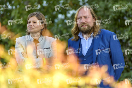 Bündnis 90/Die Grünen-Wahlkampfveranstaltung mit Annalena Baerbock und Anton Hofreiter in Würzburg