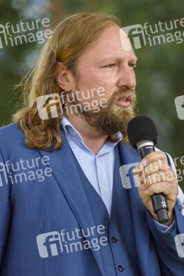 Bündnis 90/Die Grünen-Wahlkampfveranstaltung mit Annalena Baerbock und Anton Hofreiter in Würzburg