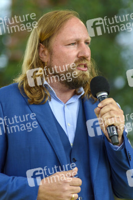 Bündnis 90/Die Grünen-Wahlkampfveranstaltung mit Annalena Baerbock und Anton Hofreiter in Würzburg