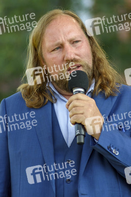 Bündnis 90/Die Grünen-Wahlkampfveranstaltung mit Annalena Baerbock und Anton Hofreiter in Würzburg