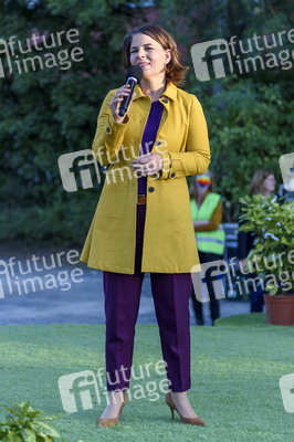 Bündnis 90/Die Grünen-Wahlkampfveranstaltung mit Annalena Baerbock und Anton Hofreiter in Würzburg