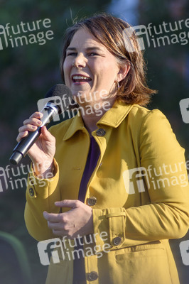 Bündnis 90/Die Grünen-Wahlkampfveranstaltung mit Annalena Baerbock und Anton Hofreiter in Würzburg