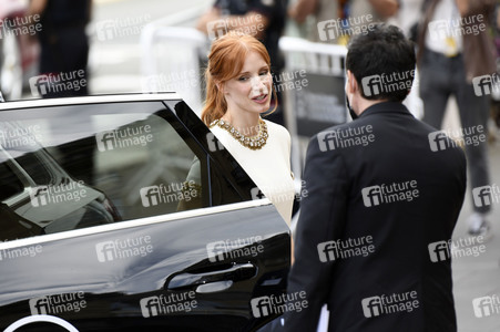 Ankunft von Jessica Chastain auf dem San Sebastian International Film Festival 2021