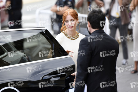Ankunft von Jessica Chastain auf dem San Sebastian International Film Festival 2021