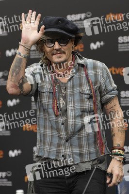 Pressekonferenz mit Johnny Depp, San Sebastian International Film Festival 2021