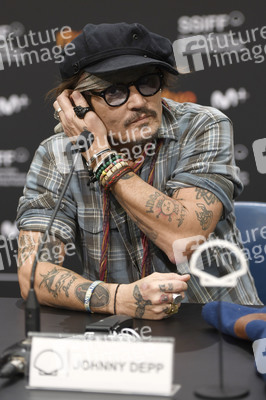 Pressekonferenz mit Johnny Depp, San Sebastian International Film Festival 2021