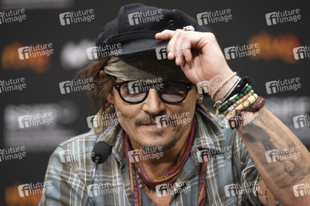 Pressekonferenz mit Johnny Depp, San Sebastian International Film Festival 2021