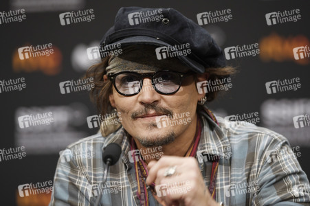 Pressekonferenz mit Johnny Depp, San Sebastian International Film Festival 2021
