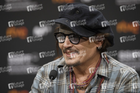 Pressekonferenz mit Johnny Depp, San Sebastian International Film Festival 2021