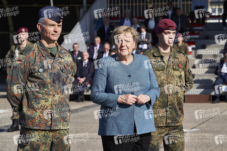Angela Merkel würdigt Einsatzkräfte der Afghanistan-Evakuierungsmission in Seedorf