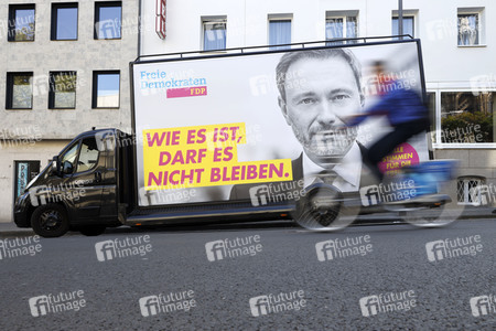 FDP Plakat in Köln