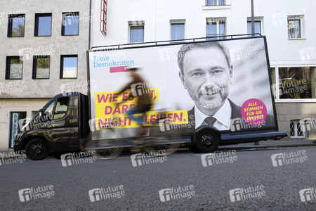 FDP Plakat in Köln