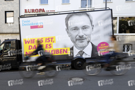 FDP Plakat in Köln