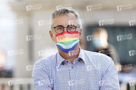 Bündnis 90/Die Grünen-Wahlkampfveranstaltung mit Robert Habeck in Köln