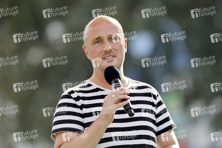 Bündnis 90/Die Grünen-Wahlkampfveranstaltung mit Robert Habeck in Köln