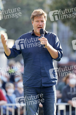 Bündnis 90/Die Grünen-Wahlkampfveranstaltung mit Robert Habeck in Köln