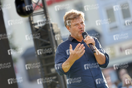 Bündnis 90/Die Grünen-Wahlkampfveranstaltung mit Robert Habeck in Köln