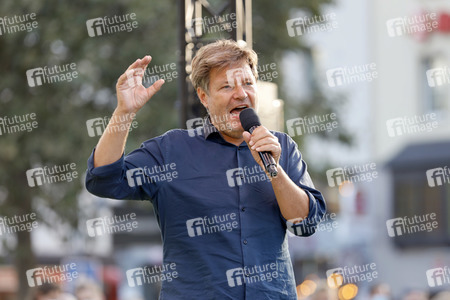 Bündnis 90/Die Grünen-Wahlkampfveranstaltung mit Robert Habeck in Köln