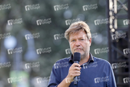 Bündnis 90/Die Grünen-Wahlkampfveranstaltung mit Robert Habeck in Köln