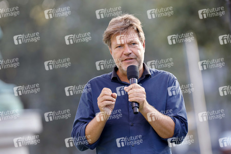 Bündnis 90/Die Grünen-Wahlkampfveranstaltung mit Robert Habeck in Köln