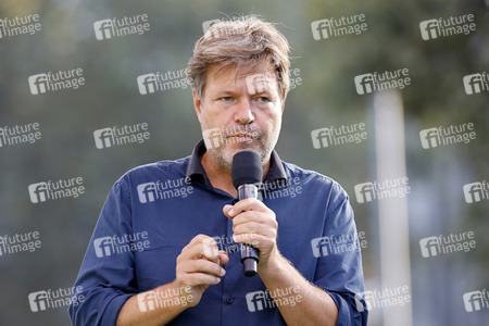 Bündnis 90/Die Grünen-Wahlkampfveranstaltung mit Robert Habeck in Köln