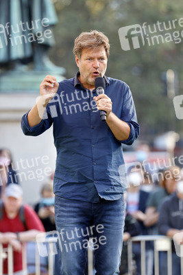 Bündnis 90/Die Grünen-Wahlkampfveranstaltung mit Robert Habeck in Köln