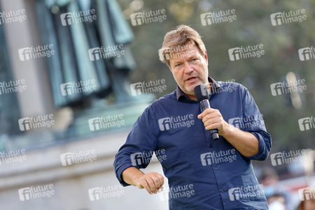 Bündnis 90/Die Grünen-Wahlkampfveranstaltung mit Robert Habeck in Köln