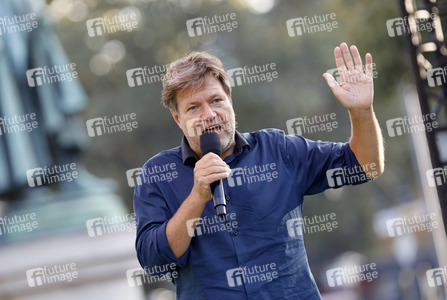 Bündnis 90/Die Grünen-Wahlkampfveranstaltung mit Robert Habeck in Köln