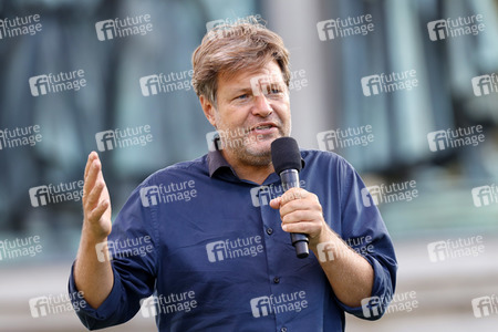 Bündnis 90/Die Grünen-Wahlkampfveranstaltung mit Robert Habeck in Köln