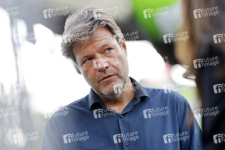Bündnis 90/Die Grünen-Wahlkampfveranstaltung mit Robert Habeck in Köln