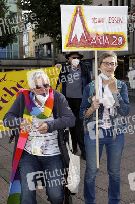 Protestdemo der Initiative 'Wir sind Kirche' in Fulda