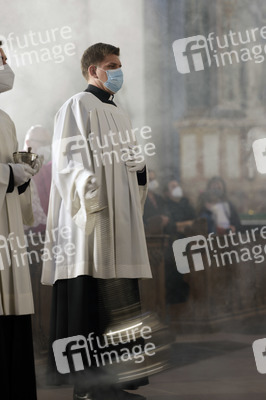 Schlussvesper mit Bonifatiussegen bei der Herbst-Vollversammlung der Deutschen Bischofskonferenz in Fulda