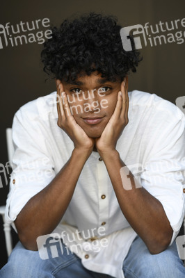 Photoshooting mit dem Cast von 'Carajita', San Sebastian International Film Festival 2021