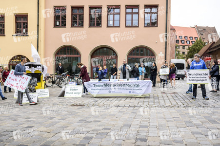 Corona-Impfaktion mit Markus Söder in Nürnberg