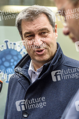 Corona-Impfaktion mit Markus Söder in Nürnberg
