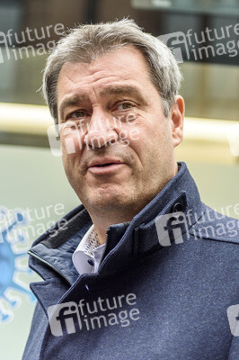 Corona-Impfaktion mit Markus Söder in Nürnberg