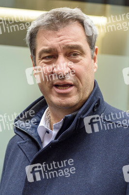 Corona-Impfaktion mit Markus Söder in Nürnberg