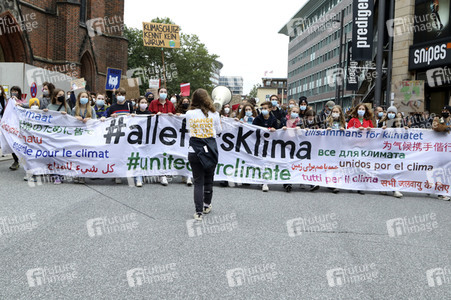 Globaler Klimastreik in Hamburg
