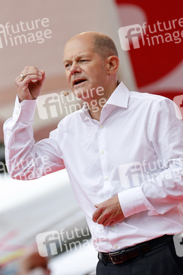 SPD-Wahlkampfveranstaltung mit Olaf Scholz in Köln