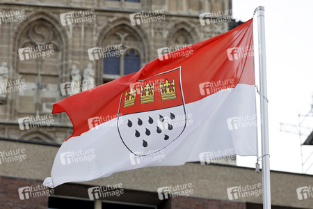 Symbolfoto Kölner Flagge