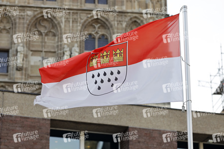 Symbolfoto Kölner Flagge