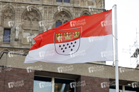 Symbolfoto Kölner Flagge