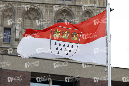 Symbolfoto Kölner Flagge